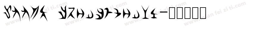 REEJI HonghuangLi字体转换